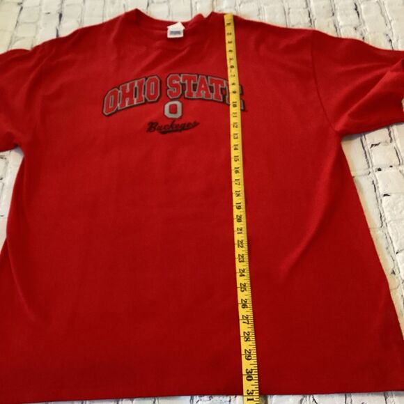 Delta T-Shirt Men’s Size XL Color Red Ohio State Buckeyes Pro Weight Graphic Tee - Picture 7 of 10
